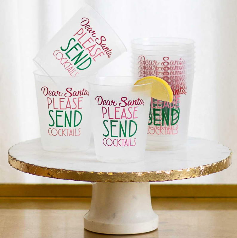 Dear Santa Party Cups