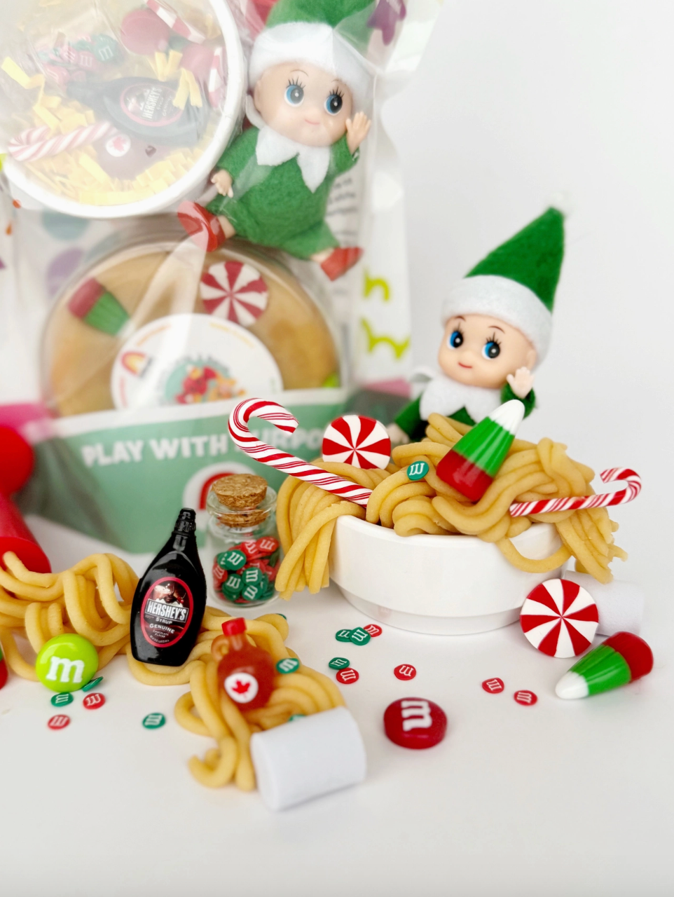 Elf Breakfast Play Dough Kit