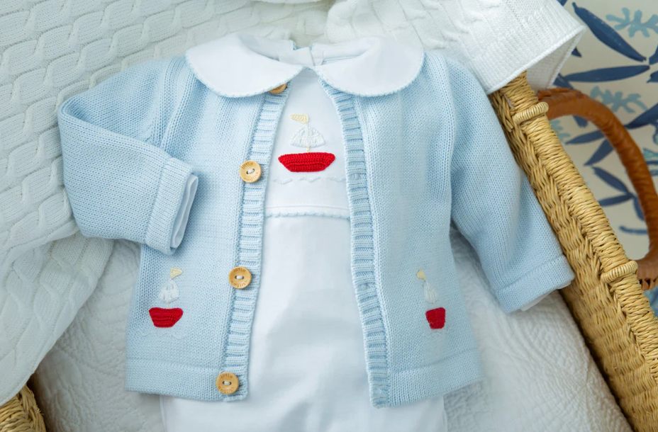 Sailboat Crochet Playsuit