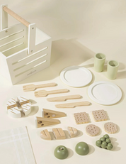 Wooden Picnic Playset + Accessories