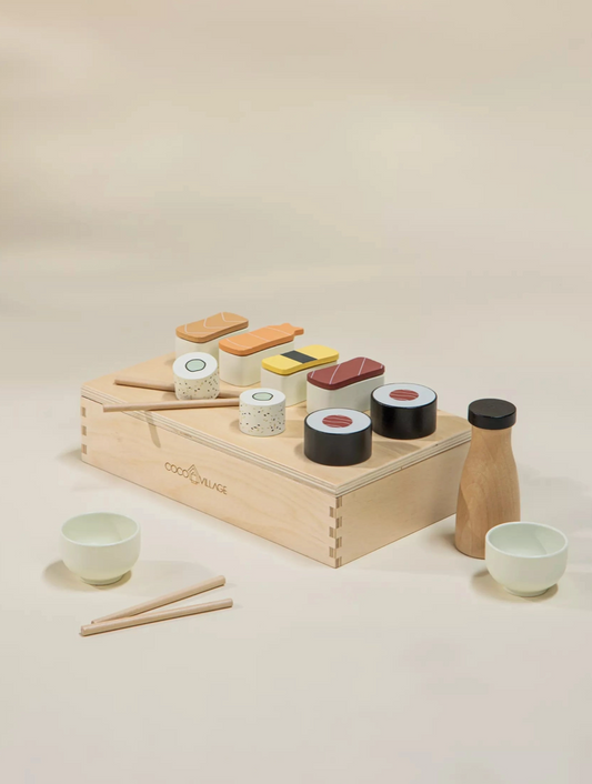 Wooden Sushi Playset