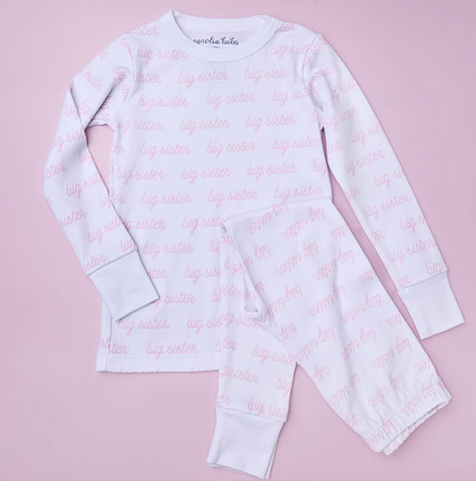 Big Sister Print Pajamas