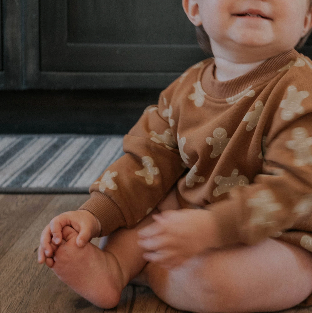 Gingerbread Romper