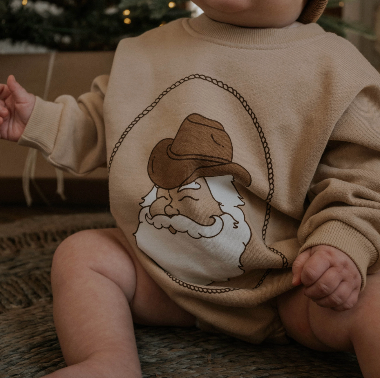 Ranch Santa Romper