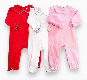 Scalloped Collared Romper