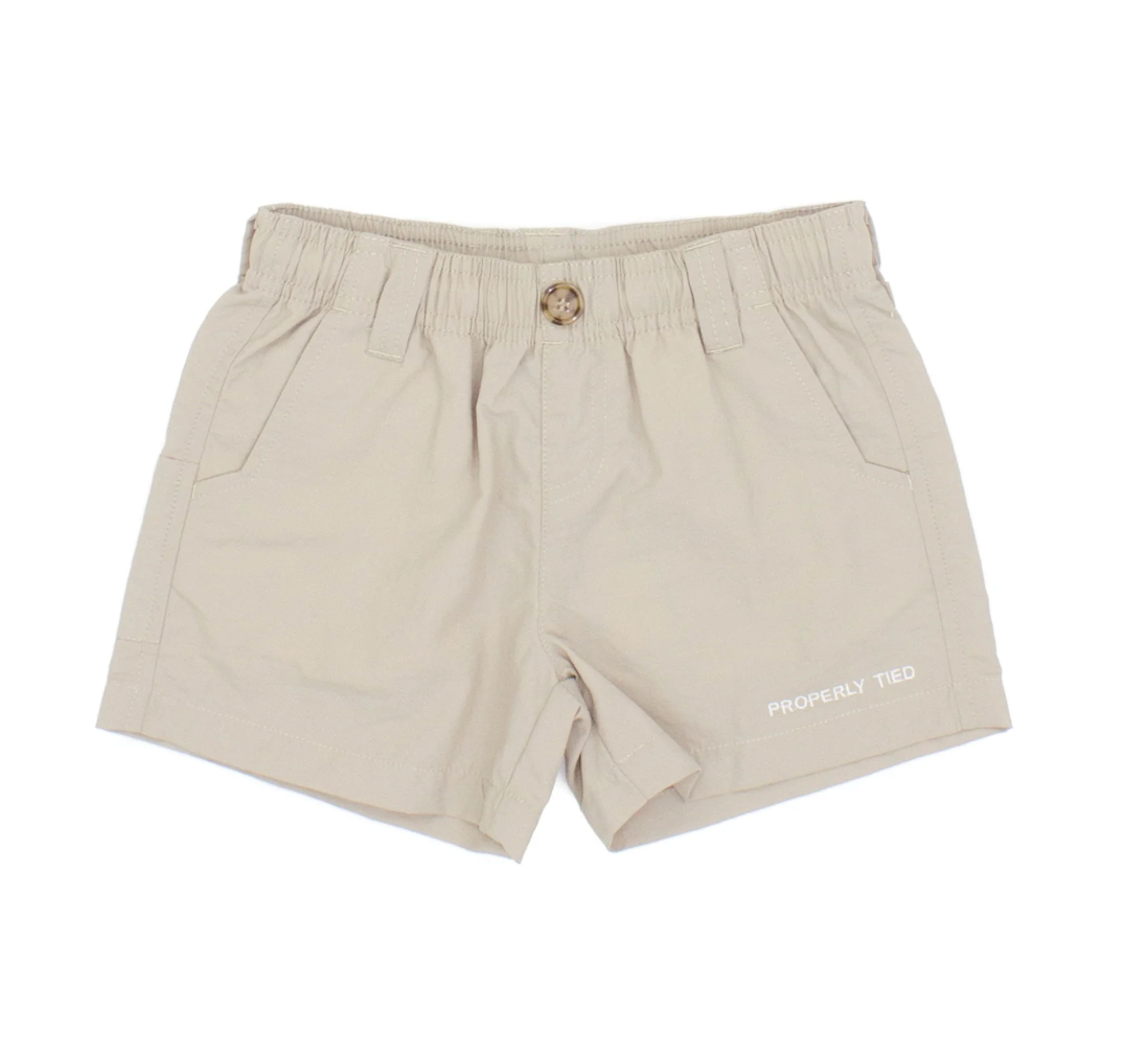 Boys Mallard Short - Khaki