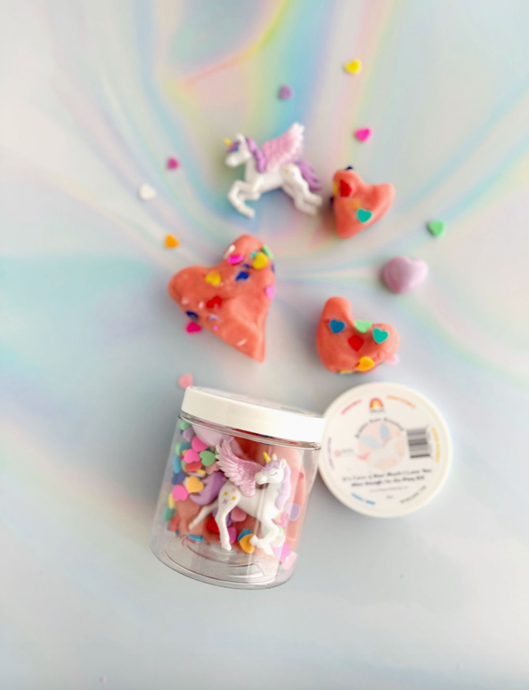 Valentine Unicorn Dough To Go Kit