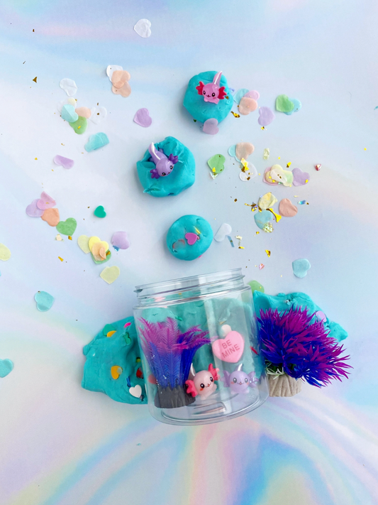 Valentine Axolotl Mini Dough To Go