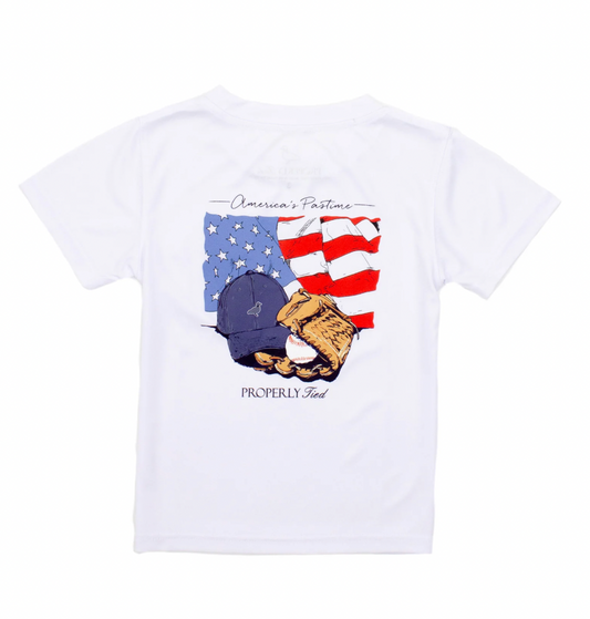Boys Performance Tee - America's Pastime
