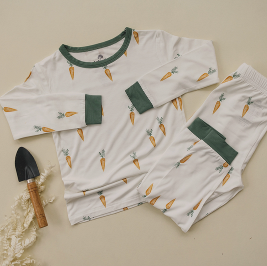 Carrot Bamboo Pajamas