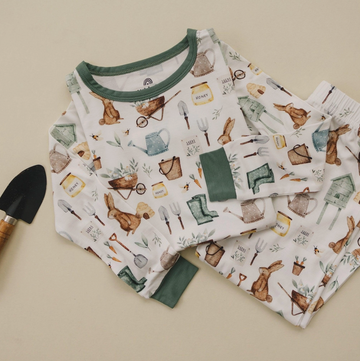 Cottontail Garden Bamboo Pajamas