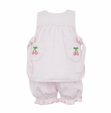 Knit Cherries Bloomer Set