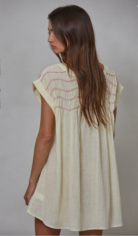 Bossa Buttondown Tunic