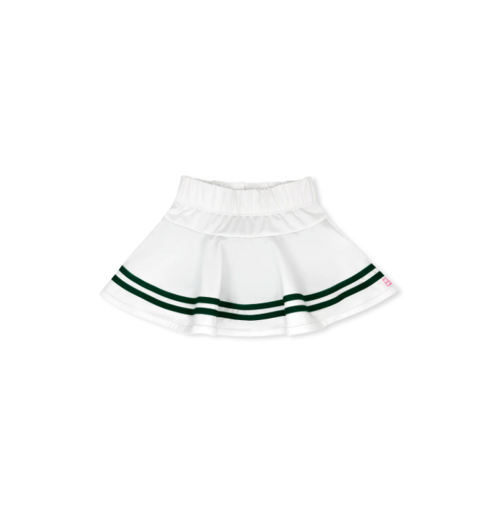 Callie Skort - Pure Coconut/Augusta Green