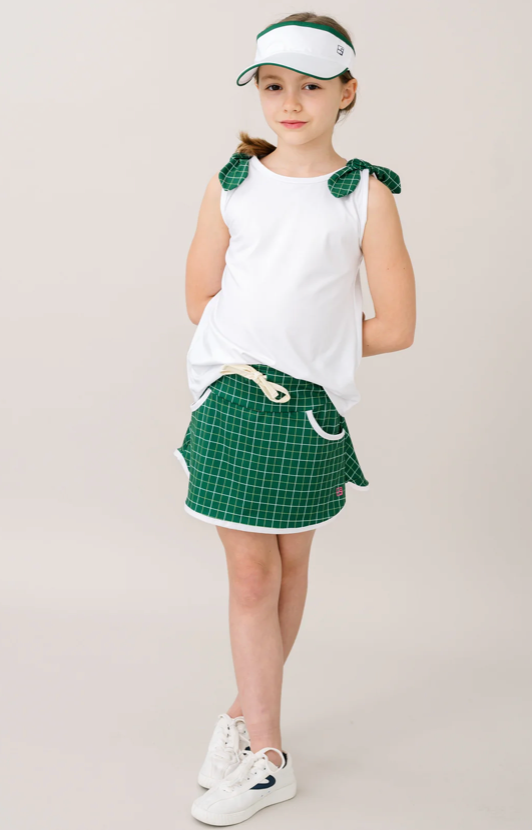 Jessica Tank - Pure Coconut/Windowpane