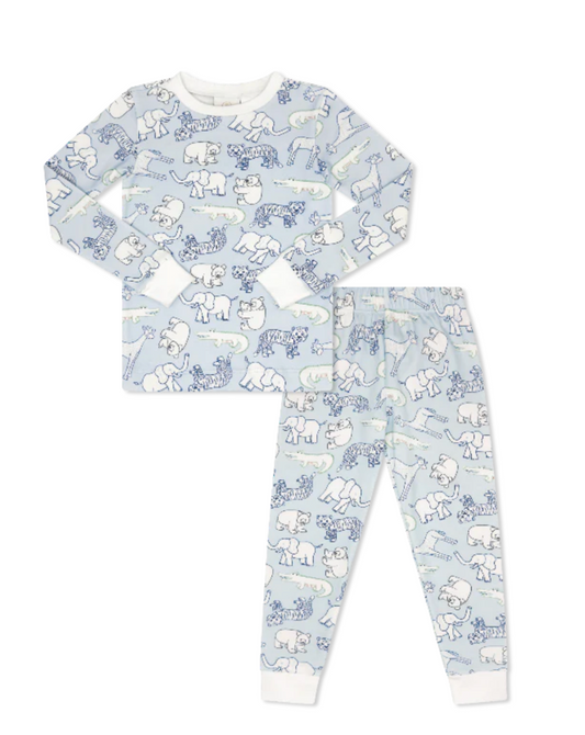 Sweet Pea Pj Set - They All Asked For You Blue