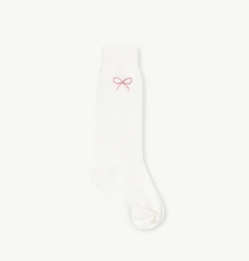 Kelsey Knee High Sock - Bow