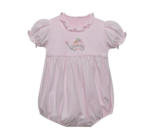 Brady Girl Bubble - Pumpkins