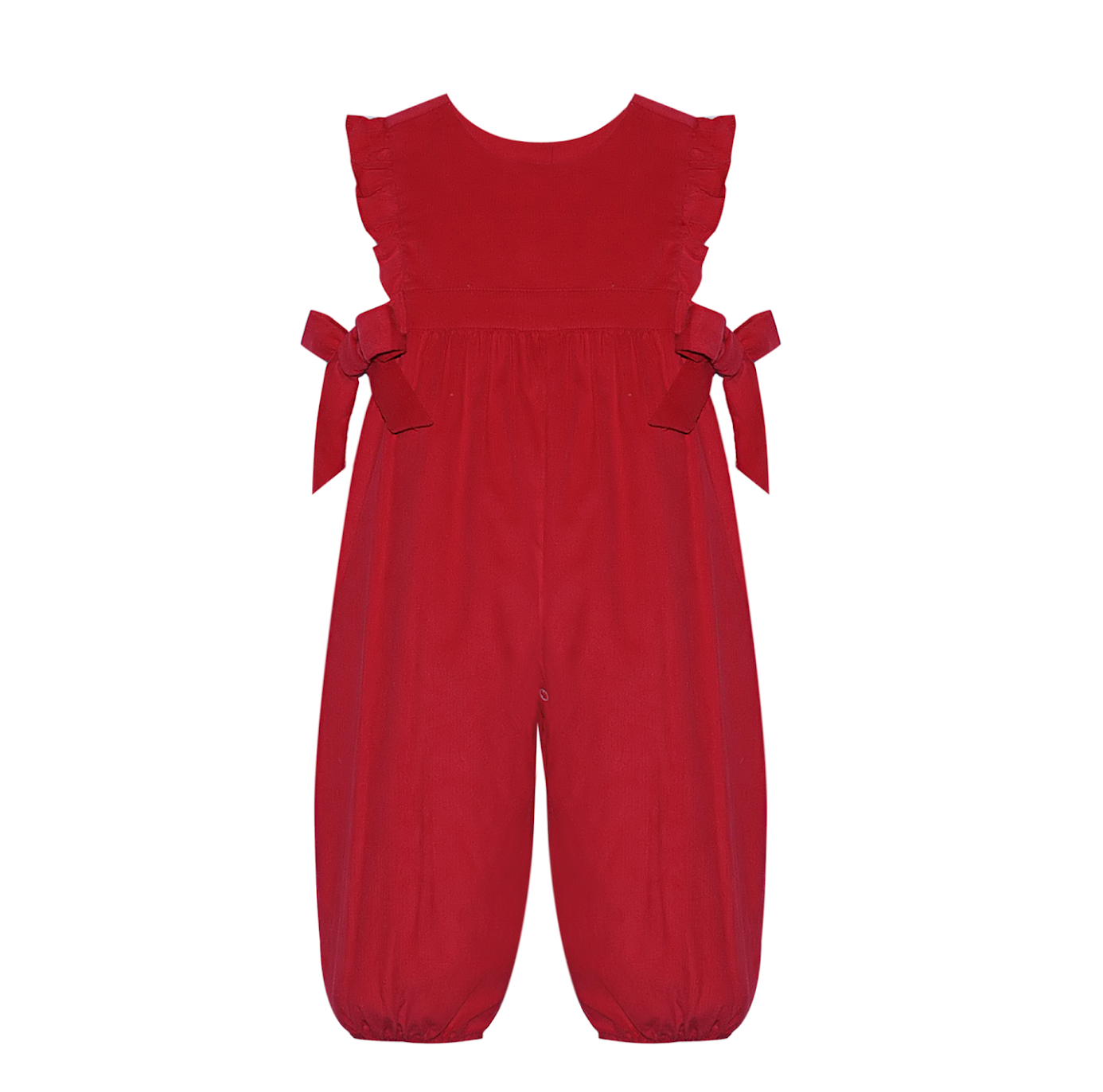 Abigail Romper - Red