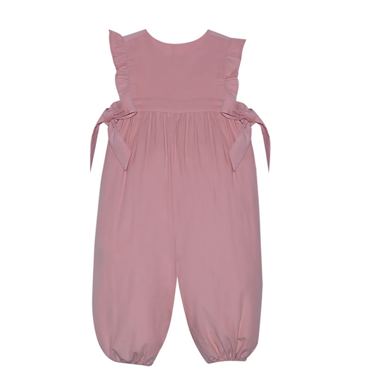 Abigail Romper - Soft Peach