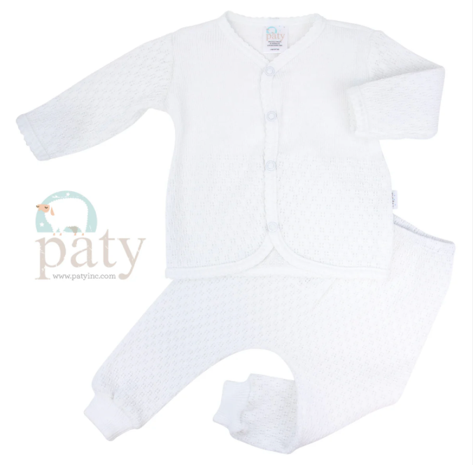 White 2 Piece Set
