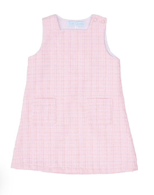 Jillian Pink Twinkle Tweed Jumper