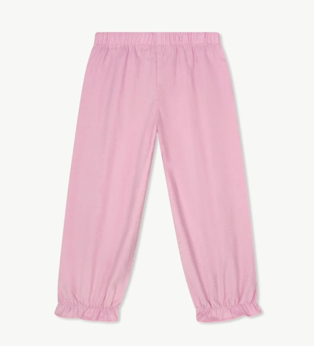 Gloria Gathered Pant - High Point Pink