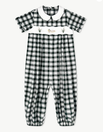 River Romper - Gardner Green Check