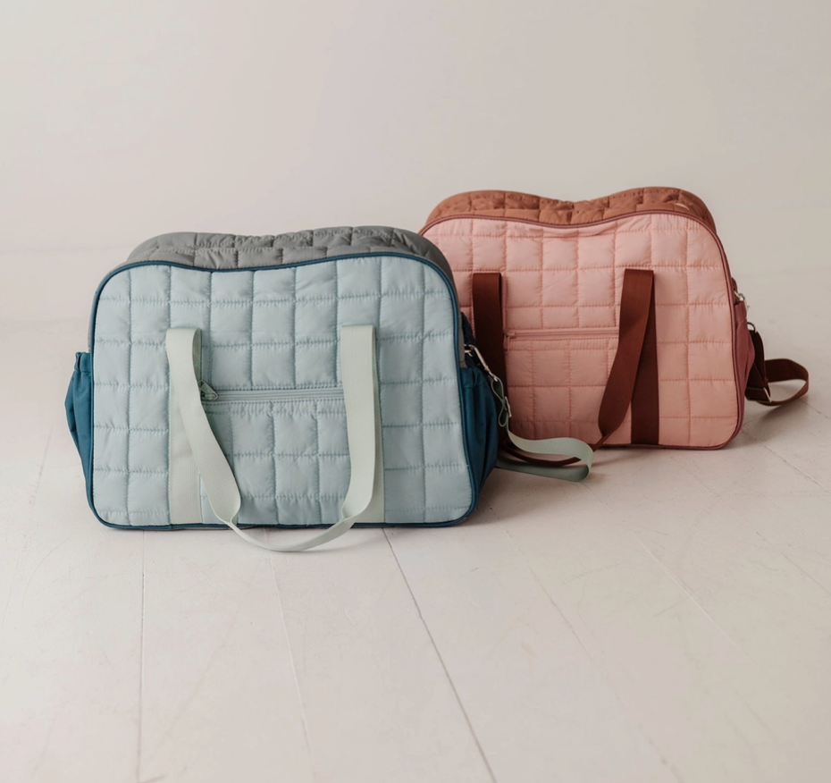 Overnight Bag - Dusty Blue