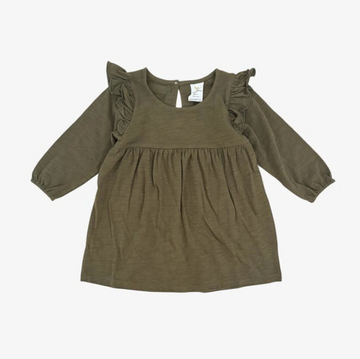 Cora Dress - Mallard Green