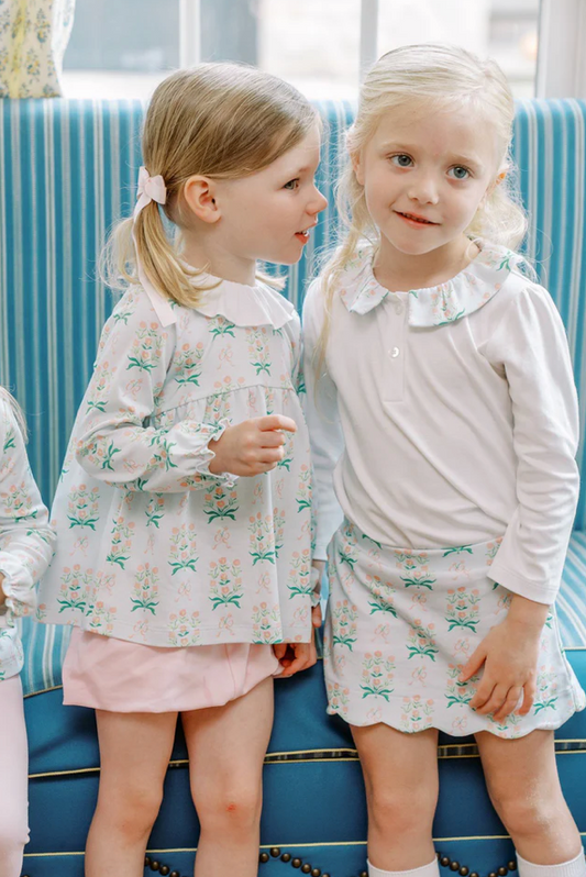 Margot Scalloped Skort