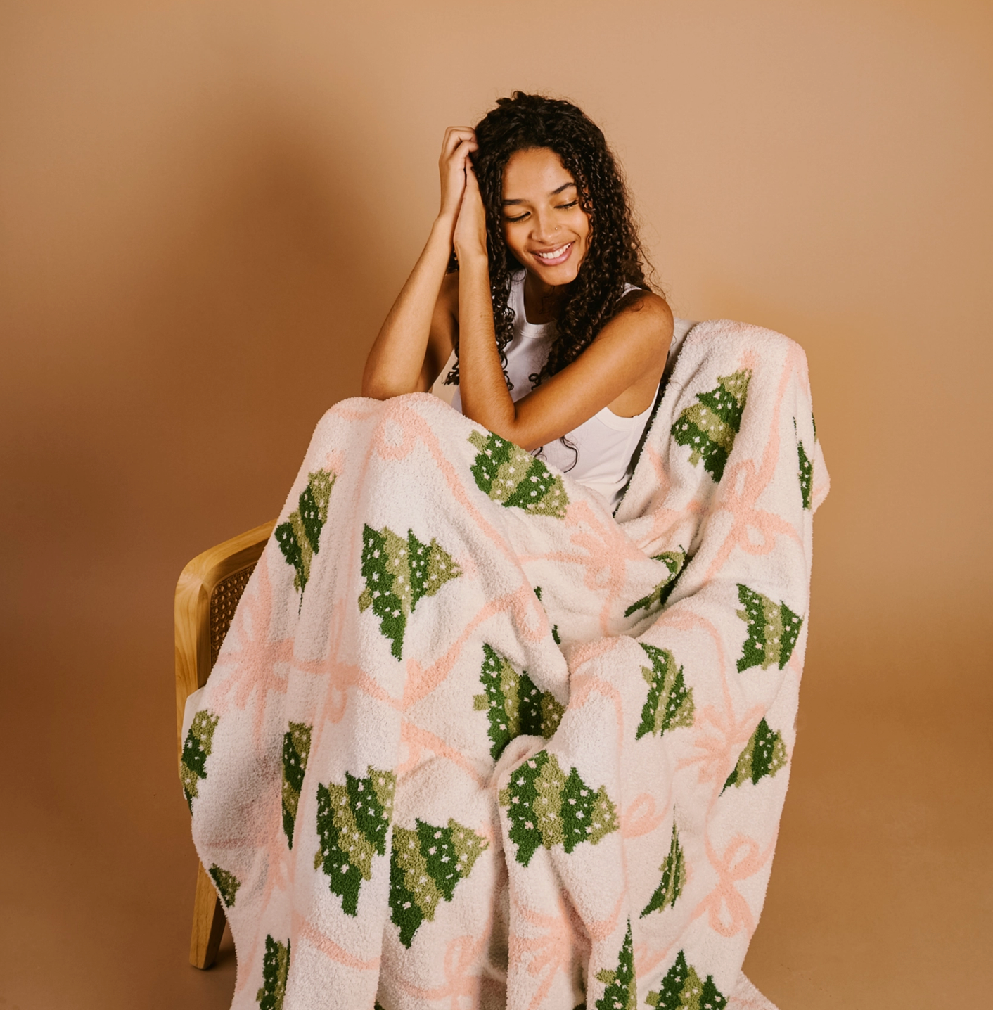 Luxe Blanket - Twinkling Trees