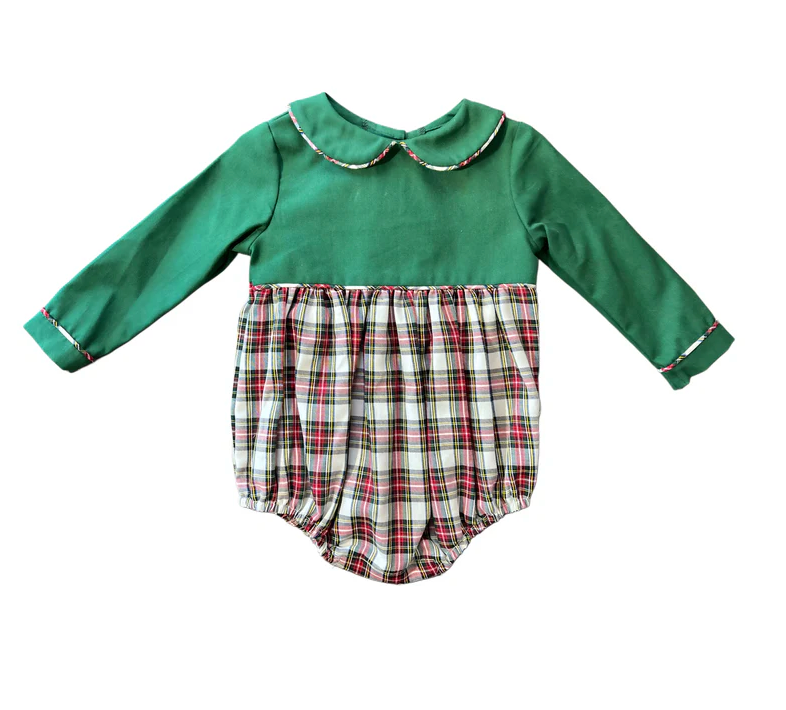 Edward Bubble - Red/Green Plaid