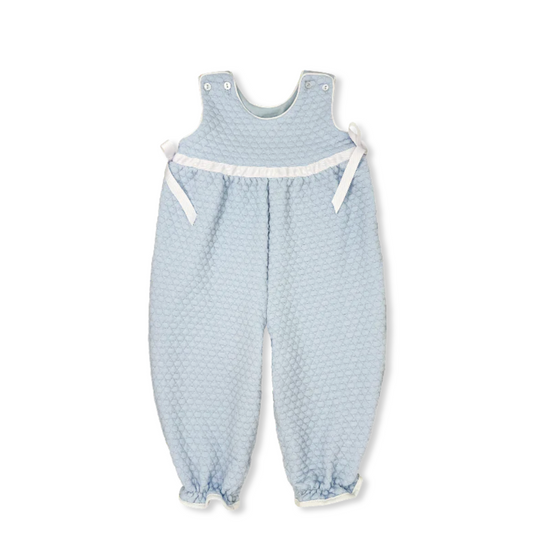 Rosie Romper - Windy Blue Quilted