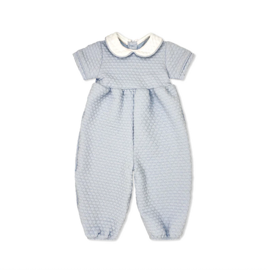 Rover Romper - Windy Blue Quilted