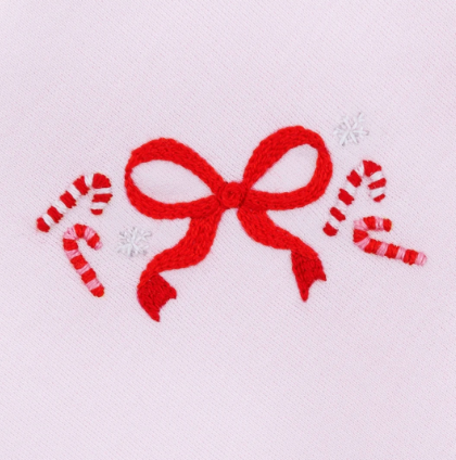 Candy Cane Lane Footie