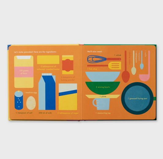 Interactive Recipe Book: Pancakes!