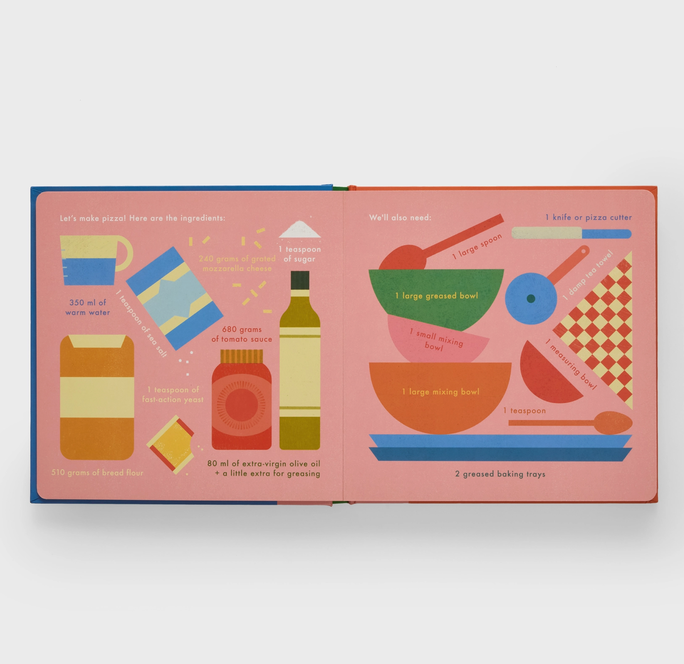 Interactive Recipe Book: Pizza!