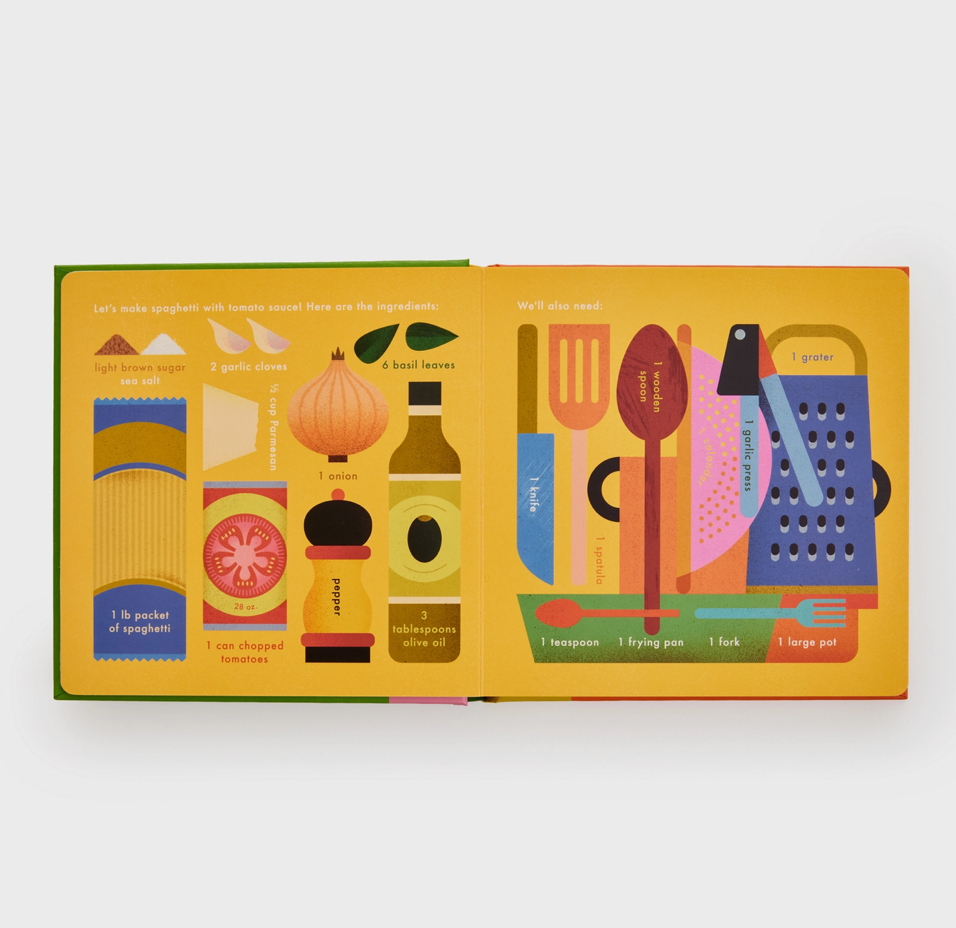 Interactive Recipe Book: Spaghetti!