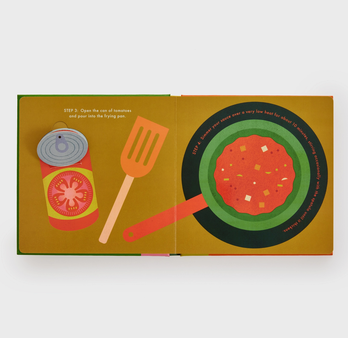 Interactive Recipe Book: Spaghetti!