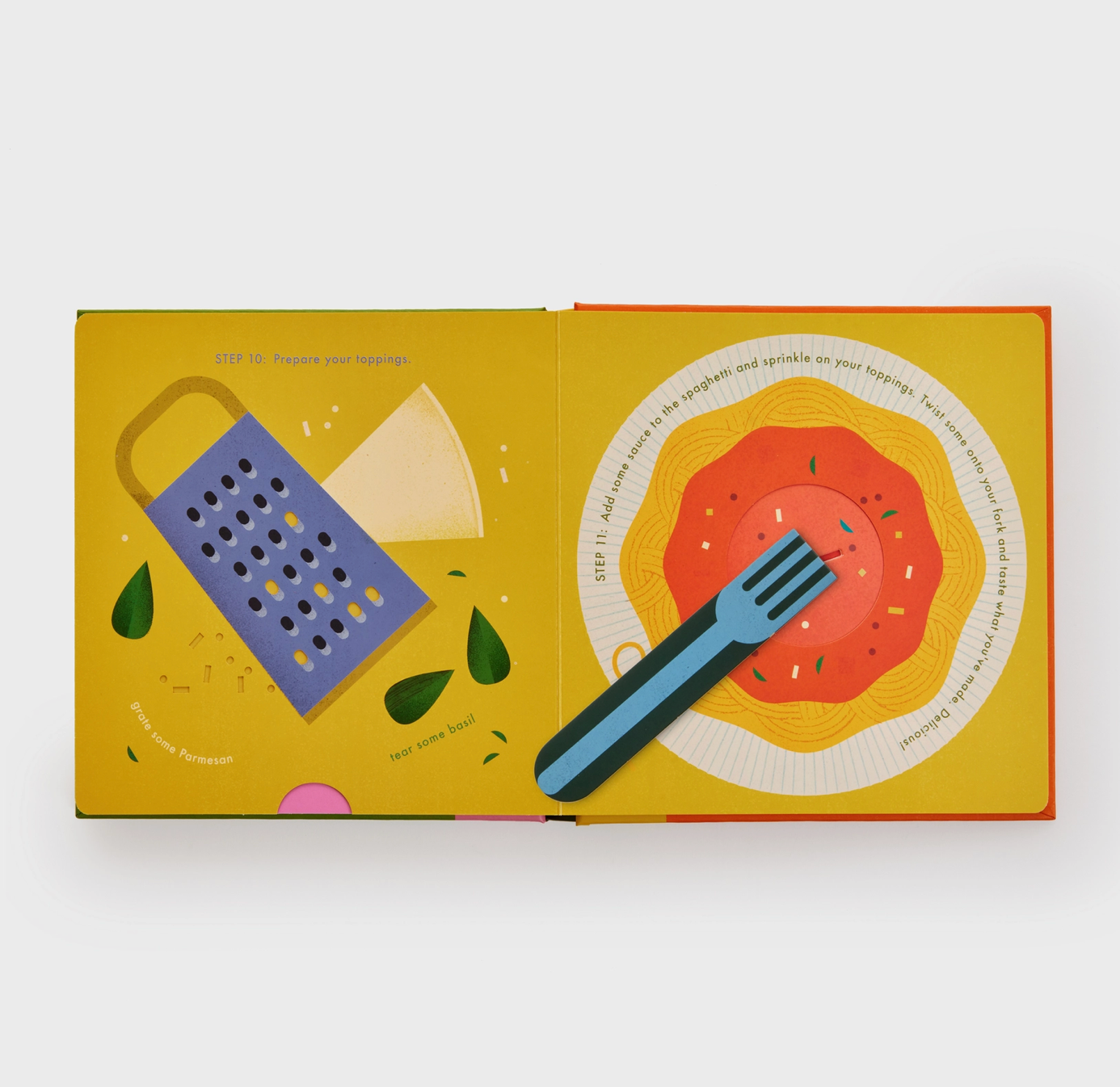 Interactive Recipe Book: Spaghetti!