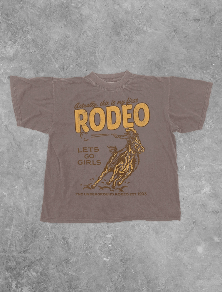 First Rodeo Boxy Tee