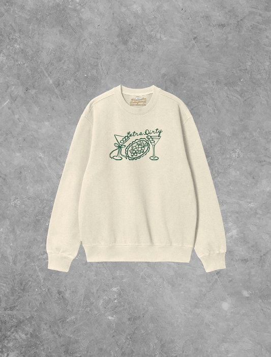 Extra Dirty Martini Boxy Sweatshirt
