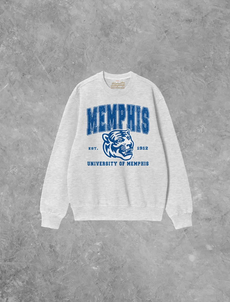 90s Memphis Tigers Boxy Sweatshirt