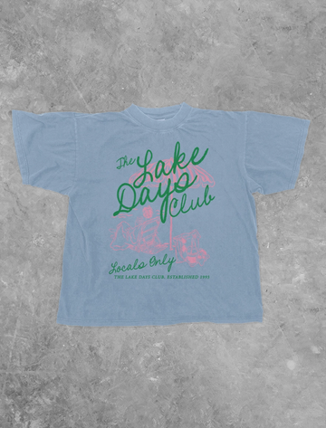 Lake Days Club Boxy Tee