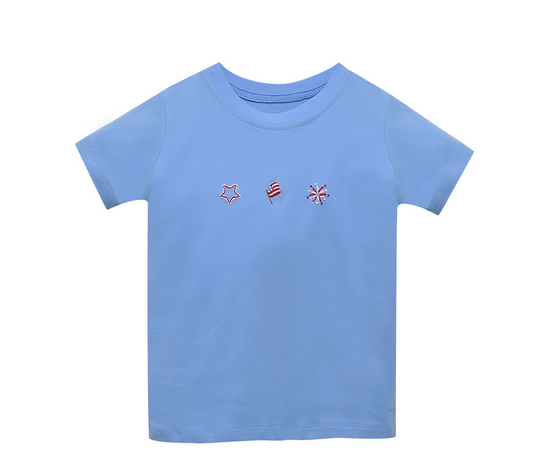Houston Shirt - Red, White & Blue