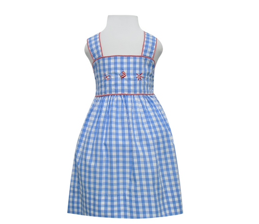 Bella Sundress - Red, White & Blue