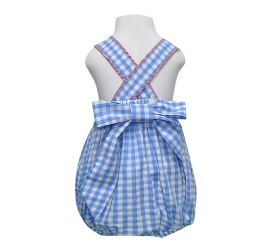 Bella Sunsuit - Red, White & Blue