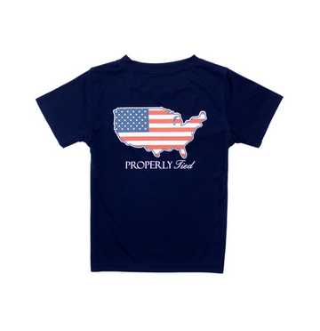Performance Tee - Old Glory River