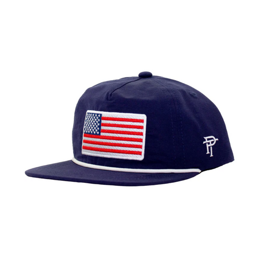 Classic Rope Hat - American Flag